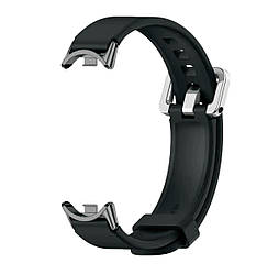 Силіконовий ремінець Mijobs для фітнес браслета Xiaomi Mi Smart Band 8 - Black