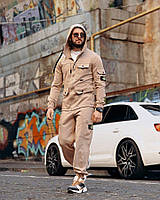 Спортивний Костюм Stone Island беж 4 ДЛ6301