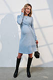 Жіночна сукня для вагітних та годування Lively DR-45.101 блакитна, фото 2