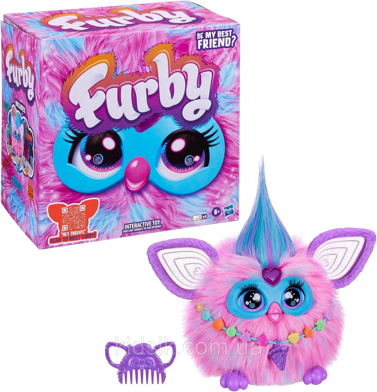 Інтерактивна іграшка Фербі Солодка Вата Furby Cotton Candy 2024, фото 1