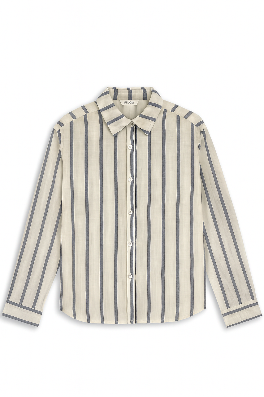 Жіноча сорочка в смужку Miss Brown, фото 1