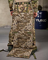 Сидушка тройна каремат тактичний з кріпленням на РПС піксель ПП4749