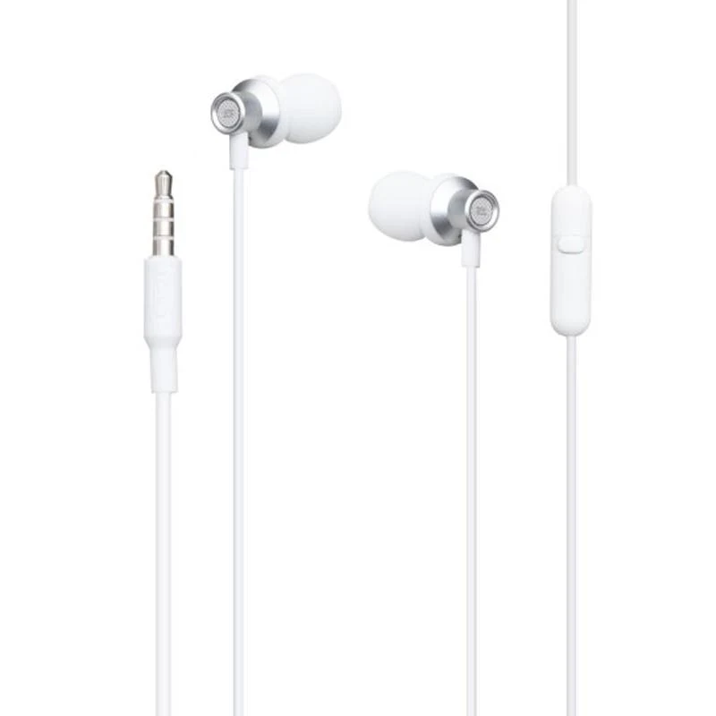 Гарнітура XO EP15 In-ear Metal White (6920680866175)