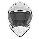 Мотошолом NOX 312, White Pearl, XS, фото 2