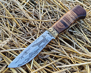 Ніж для полювання "Слідопит" в подарунковій коробці