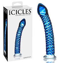 Скляний фалоімітатор Icicles® No. 29 – ексклюзивний скляний масажер