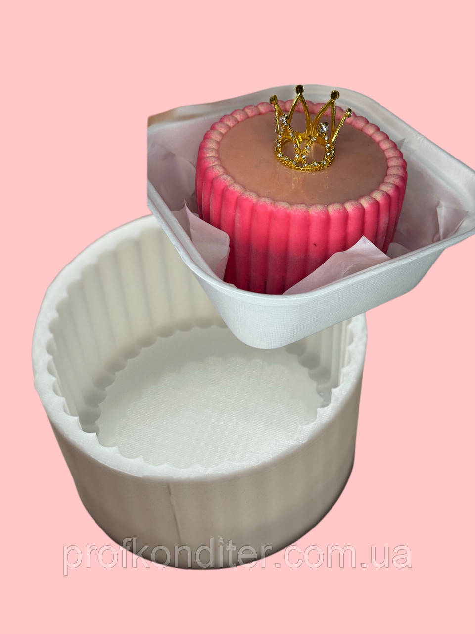 ЭКСКЛЮЗИВ! Силіконова форма для муссових десертів  "БЕНТО торт №1", фото 1