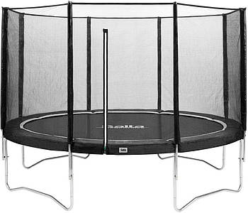 Батут Salta Combo круглий, 427см, чорний