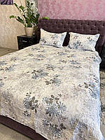 Покривало Koloco (200x230см, 2 наволочки 50х70 см)|Покривало з наволочками|Покривало на ліжко