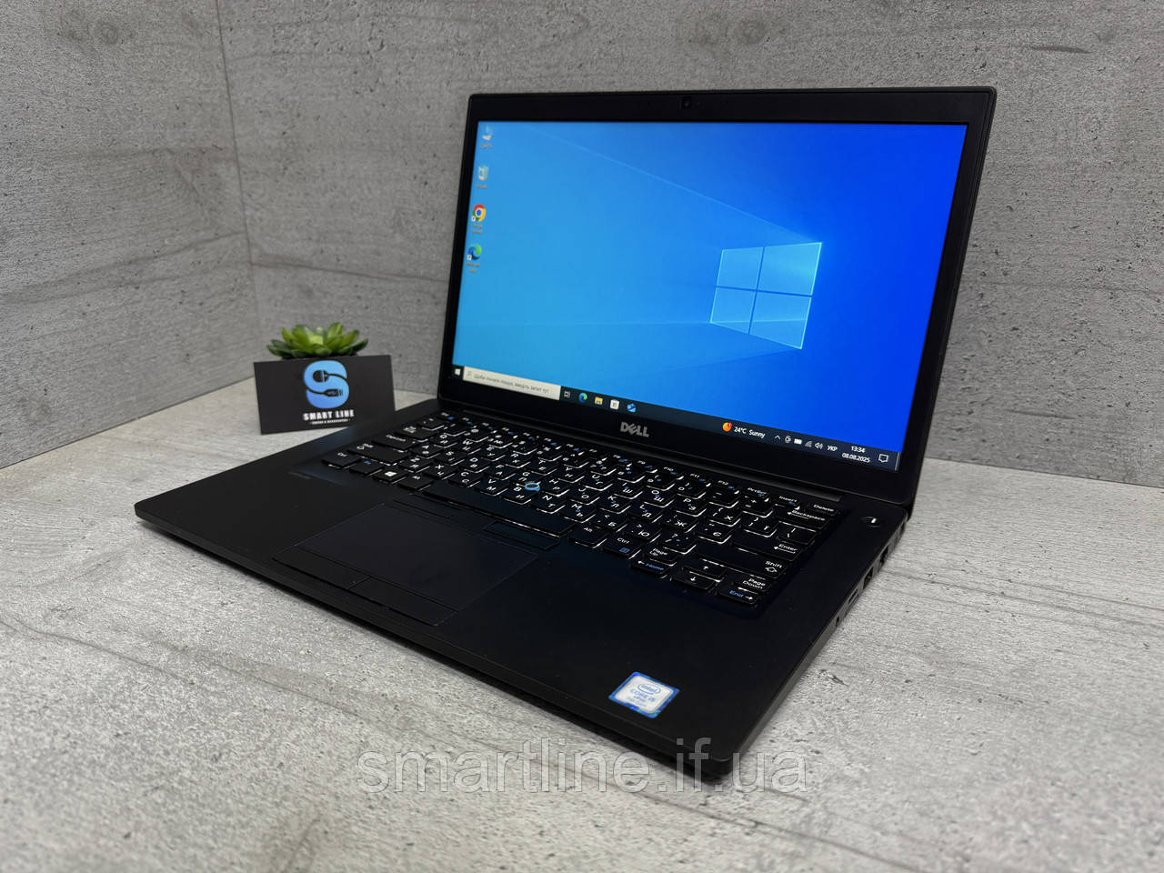I5-7300u 14” Надійний ноутбук Dell Делл 7480 256gb FullHD ips, фото 1