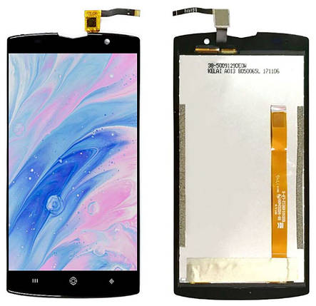 Дисплей + сенсор Homtom zoji z7 Black - p/n: KHX50149E12-L0-E, фото 1