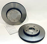 Гальмівний диск передній Mitsubishi Lancer X (Міцубісі Лансер 10) 1.5, 1.6, 1.8, 2.0 BREMBO 09.A148.11, фото 4