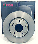 Гальмівний диск передній Mitsubishi Lancer X (Міцубісі Лансер 10) 1.5, 1.6, 1.8, 2.0 BREMBO 09.A148.11, фото 2