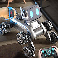 Інтерактивна іграшка Собака-Робот SHT 2950-1 (2 charger battery) Silver, фото 5