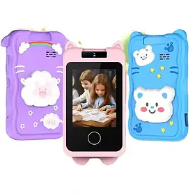 Дитячий інтерактивний телефон RIAS CP01 із сенсорним екраном Різні кольори (3_06728)