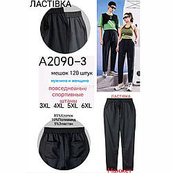 Штани спортивні "Ластівка" (2 Кольори в Упаковці) Розміри: 52,54,56,58 (28190)