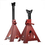 Підставки під машину INTERTOOL 6т 390-608мм уп.2шт - з регульованою висотою, фото 7