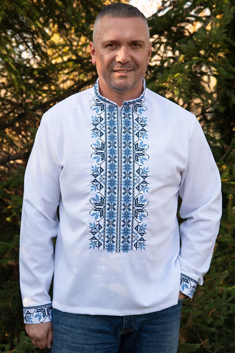 Π§ΠΎΠ»ΠΎΠ²ΡΡΠ° Π²ΠΈΡΠΈΠ²Π°Π½ΠΊΠ° Π±ΡΠ»ΠΎΠ³ΠΎ ΠΊΠΎΠ»ΡΠΎΡΡ Π· ΡΠΈΠ½ΡΠΎΡ Π³Π΅ΠΎΠΌΠ΅ΡΡΠΈΡΠ½ΠΎΡ Π²ΠΈΡΠΈΠ²ΠΊΠΎΡ Π½Π° Π΄ΠΎΠ²Π³ΠΈΠΉ ΡΡΠΊΠ°Π² ΡΠΎΠ·ΠΌΡΡΠΈ Sβ5XL