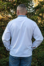 Π§ΠΎΠ»ΠΎΠ²ΡΡΠ° Π²ΠΈΡΠΈΠ²Π°Π½ΠΊΠ° Π±ΡΠ»ΠΎΠ³ΠΎ ΠΊΠΎΠ»ΡΠΎΡΡ Π· ΡΠΈΠ½ΡΠΎΡ Π³Π΅ΠΎΠΌΠ΅ΡΡΠΈΡΠ½ΠΎΡ Π²ΠΈΡΠΈΠ²ΠΊΠΎΡ Π½Π° Π΄ΠΎΠ²Π³ΠΈΠΉ ΡΡΠΊΠ°Π² ΡΠΎΠ·ΠΌΡΡΠΈ Sβ5XL, ΡΠΎΡΠΎ 4