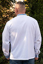 Π§ΠΎΠ»ΠΎΠ²ΡΡΠ° Π²ΠΈΡΠΈΠ²Π°Π½ΠΊΠ° Π±ΡΠ»Π° Π· Π±Π»Π°ΠΊΠΈΡΠ½ΠΎΡ ΡΠ° ΡΠΈΠ½ΡΠΎΡ Π²ΠΈΡΠΈΠ²ΠΊΠΎΡ ΡΡΠ°Π΄ΠΈΡΡΠΉΠ½ΠΈΠΉ ΠΎΡΠ½Π°ΠΌΠ΅Π½Ρ Ρ
ΡΠ΅ΡΡΠΈΠΊ ΡΠΎΠ·ΠΌΡΡΠΈ Mβ5XL, ΡΠΎΡΠΎ 5