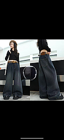 Темні джинси багі на дівчинку на хлопчика