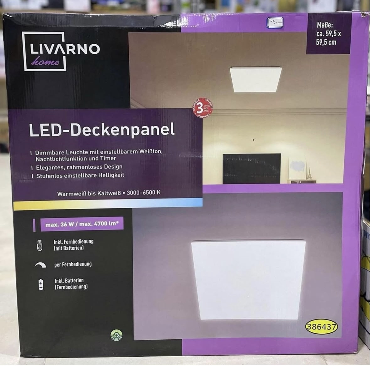 LED люстра на стель Livarno Home, фото 1
