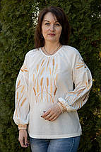 Π‘ΠΎΡΠΎΡΠΊΠ° Π· Π²ΠΈΡΠΈΡΠΈΠΌΠΈ ΠΊΠΎΠ»ΠΎΡΠΊΠ°ΠΌΠΈ Π΄Π»Ρ ΠΆΡΠ½ΠΎΠΊ Π· Π΄ΠΎΠ²Π³ΠΈΠΌ ΡΡΠΊΠ°Π²ΠΎΠΌ Π½Π° Π±ΡΠ»ΠΎΠΌΡ ΡΠ»Ρ Π· Π½Π°ΡΡΡΠ°Π»ΡΠ½ΠΎΡ ΡΠΊΠ°Π½ΠΈΠ½ΠΈ, ΡΠΎΡΠΎ 5