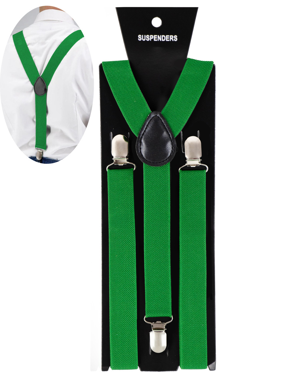 Підтяжки для штанів SH-25 Green, фото 1