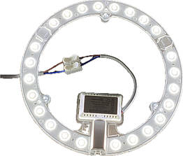 Ремкомплект із драйвером 24 Вт d-195 мм 6500 K на магнітах для стельового світильника