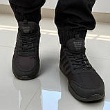 41, 44 р. Кросівки чоловічі демісезонні чорні весна-осінь легкі (Пр-4025ч), фото 4