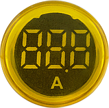 Арматура світлосигнальна з індикатором струму AC Ø22мм, 5-100 А, фото 2