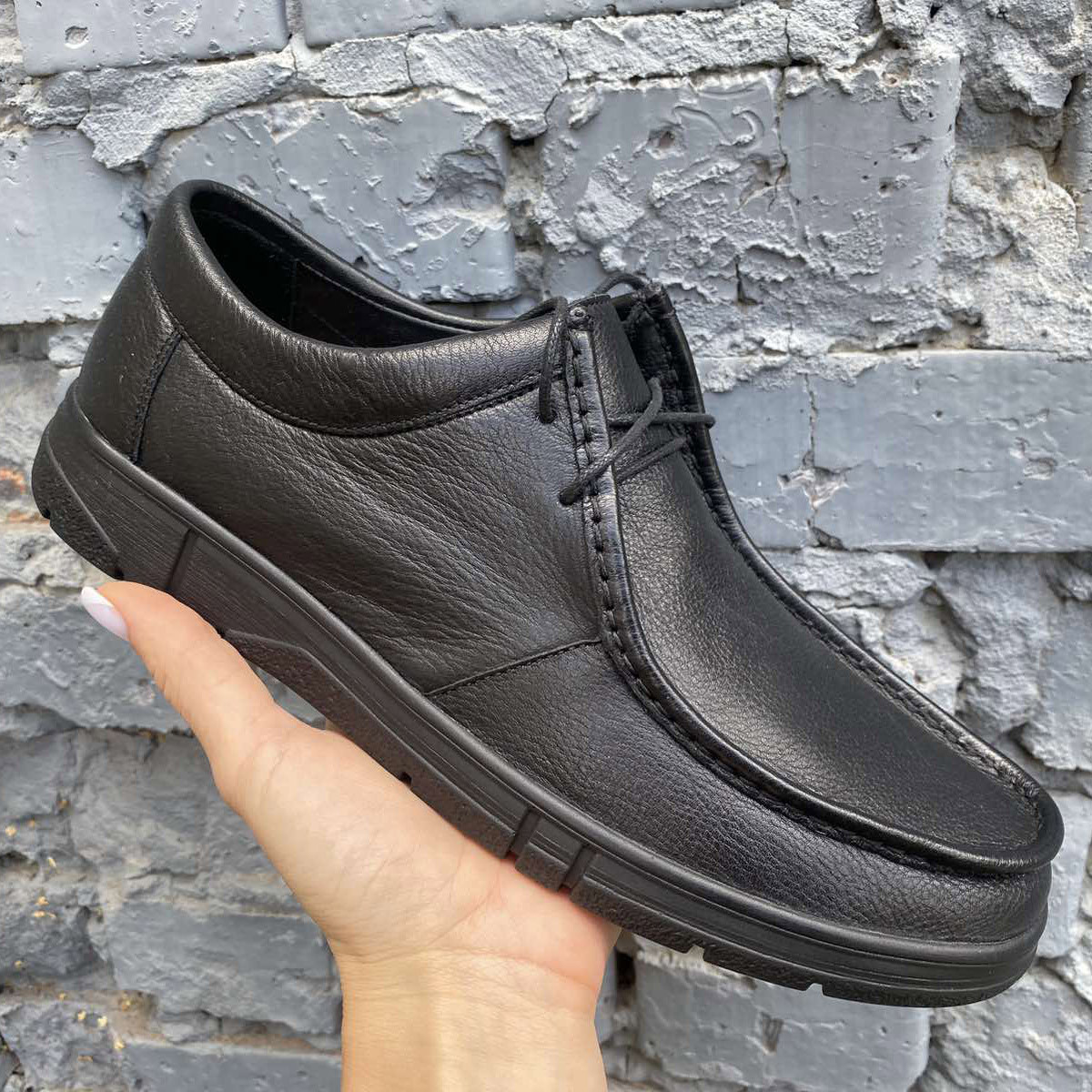 Чоловічі шкіряні топсайдери 40 розмір, фото 1