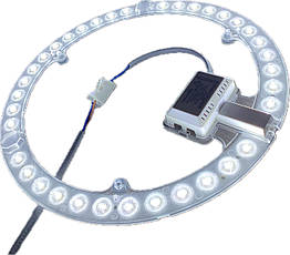 Ремкомплект із драйвером 36 Вт d-230 мм 6500 K на магнітах для стельового світильника