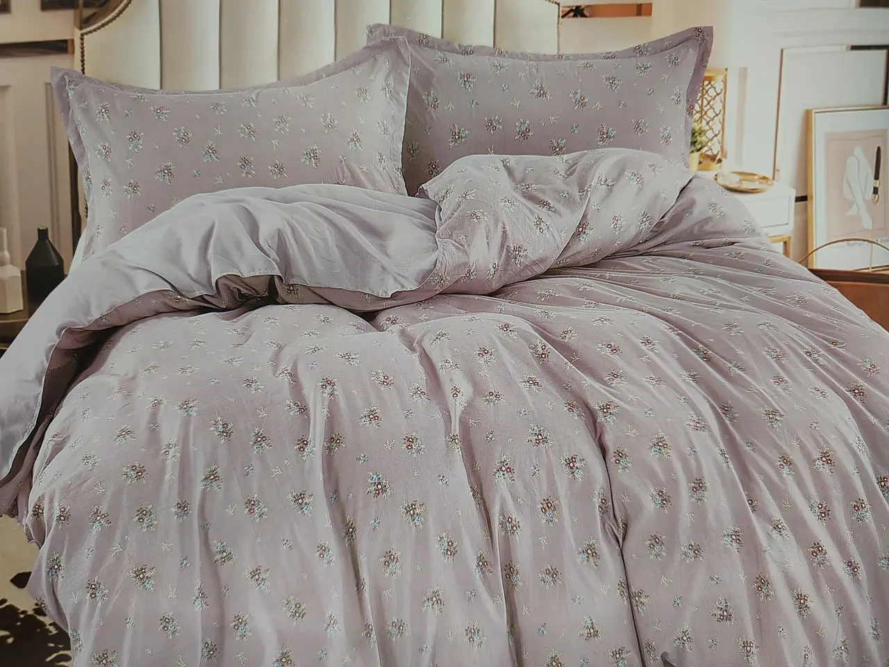 Постільна білизна зима літо з двома ковдрами Laura Grand