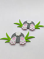 Декор з фоамірану Кролик 8,5см -2шт