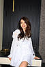Шифонова жіноча сукня бохо з воланами та рюшами Smf9457, фото 7