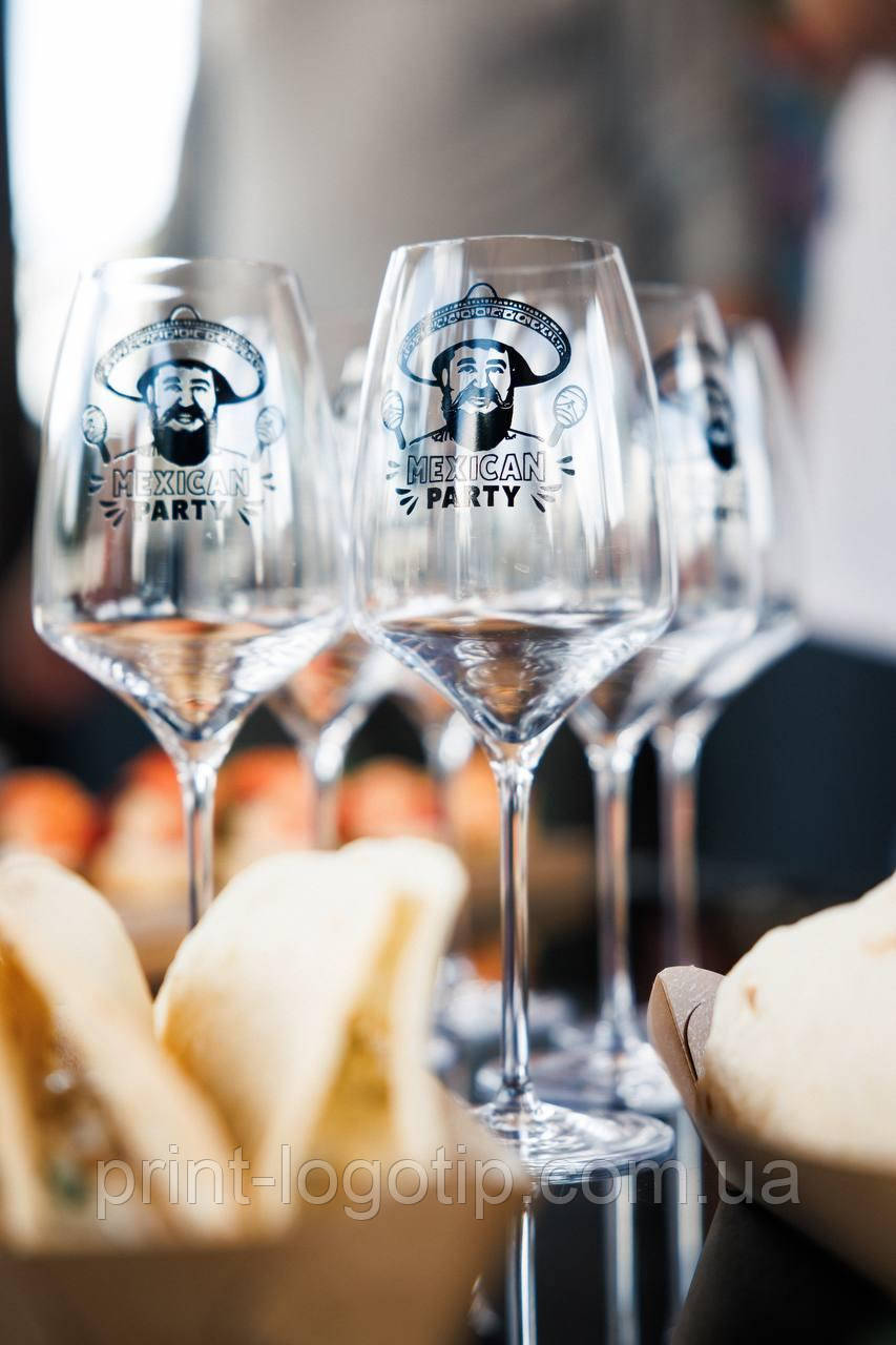 Брендирование посуды, печать на посуде логотипа, фото 1