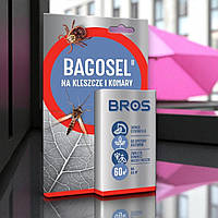 BROS Bagosel 30 мл концентрат від комарів, мошок, кліщів, мух, для обробки ділянки 60 м², захист подвір я, Польща, оригінал