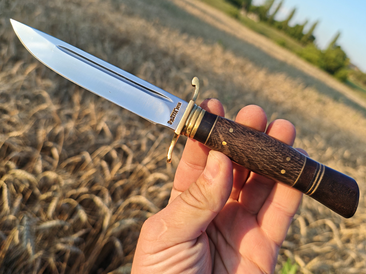 Ніж фінка «НКВС-1»  95х18  ручна робота, фото 1