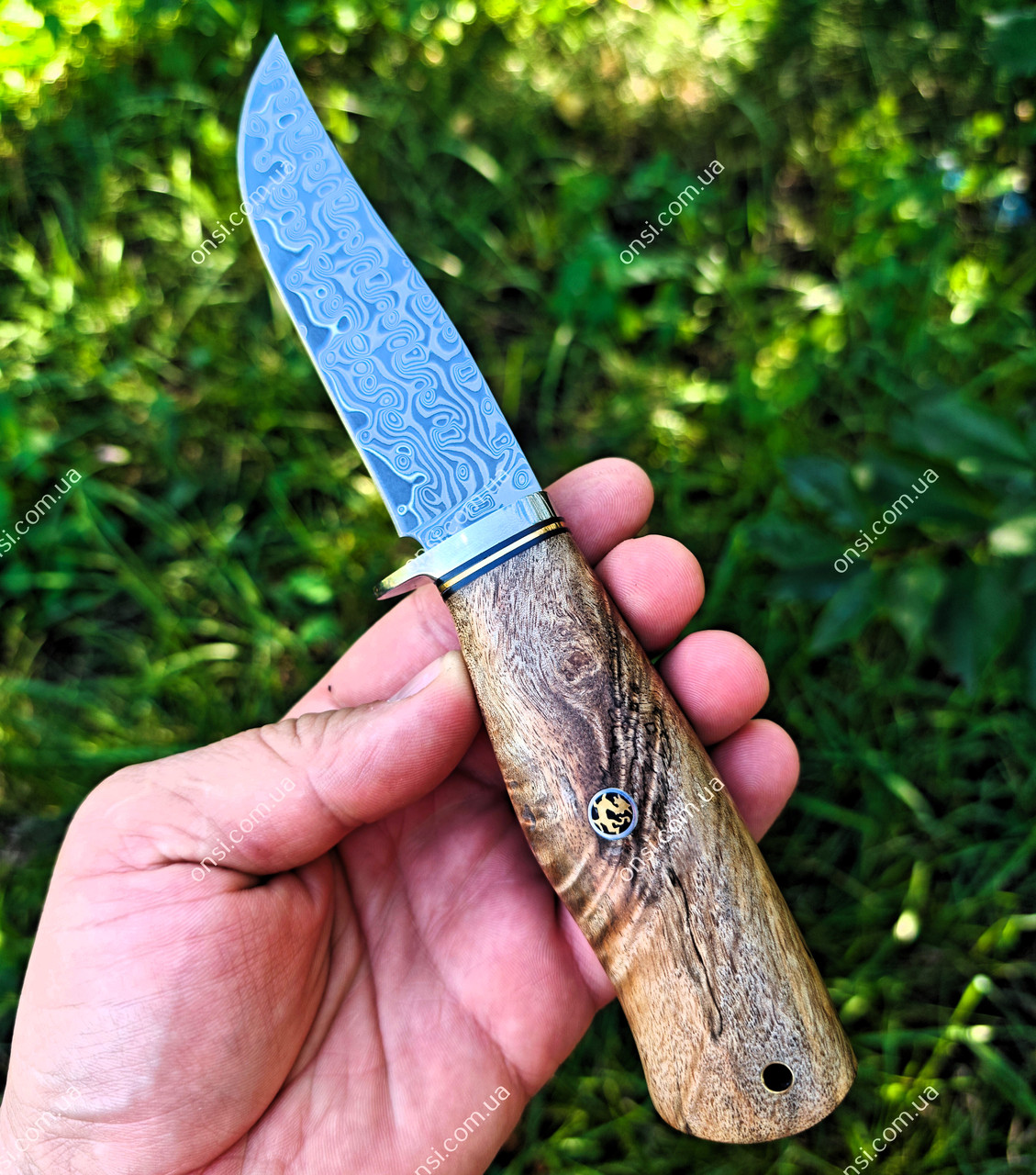 Мисливський ніж дамаск DKY 002, фото 1