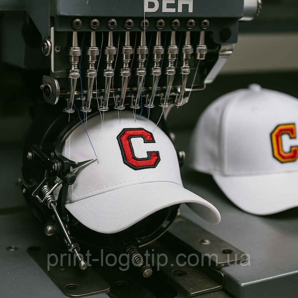 Вышивка на кепках и бейсболках, фото 1