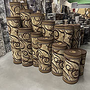 Бюджетна килимова доріжка ширина 1м на повстяній основі СТРІЧКА