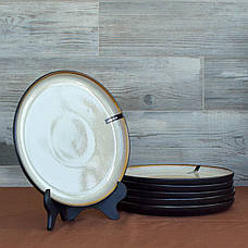 Набір тарілок Ardesto Bolzano 24 предмети чорно-зелений, фото 2