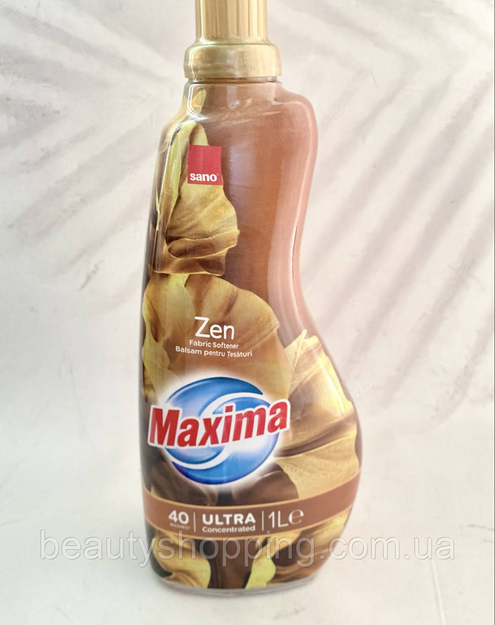 Ультраконцентрированный кондиционер для белья Сано Sano Maxima Zen 40 стирок 1л