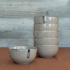 Столовий сервіз Ardesto Emilia, 24 предметів, кераміка, коричневий, фото 2