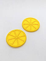 Декор з фетру Лимон 4,5см -2шт