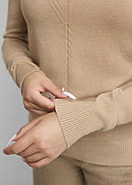 Светр жіночий оптом (44-48) Китай 189-139380, фото 5