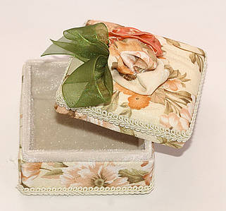 Скринька для дрібниць з бантом