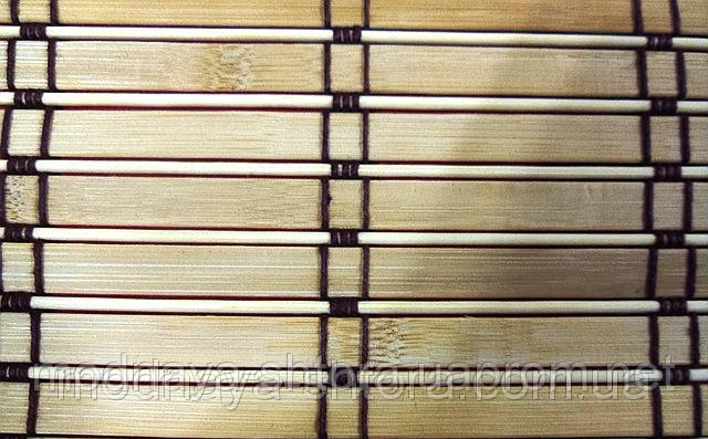 Римские бамбуковые шторы BRM-223 40х140 см - фото 3 - id-p32216378
