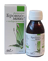 Бронхо Мікс із подорожником від вологого кашлю фітосироп 100 мл Фітопродукт